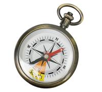 Retro Nostalgic Metal Compass, Pocket Compass for Kids,Outdoor Waterproof Compass for Camping,Orienteering,Hiking,Survival