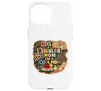 Retro Not Like A Regular Mom Est 2024 Funny Mothers Day Case for iPhone 15