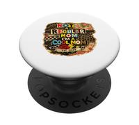 Retro Not Like A Regular Mom Est 2024 Funny Mothers Day PopSockets Adhesive PopGrip