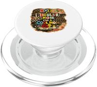 Retro Not Like A Regular Mom Est 2024 Funny Mothers Day PopSockets PopGrip for MagSafe