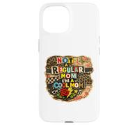 Retro Not Like A Regular Mom Funny Mothers Day Case for iPhone 15