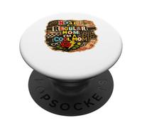 Retro Not Like A Regular Mom Funny Mothers Day PopSockets Adhesive PopGrip