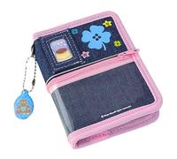 Retro Notebook - Denim, Oxford Cloth Notebook | 84 Page Portable Planner Business Organizer for Students Travellers College Work