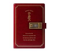 Retro Notebook Journal Diary B6110 Sheets 220 Pages Dairy Writing Leather Notepad with Personal Password Dairy Notebooks for Women for Kids Girl