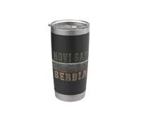 Retro Novi Sad Serbia Stainless Steel Insulated Tumbler
