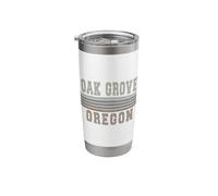 Retro Oak Grove Oregon Stainless Steel Insulated Tumbler
