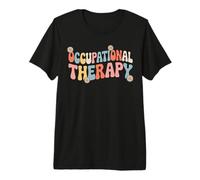 Retro Occupational Therapy Pediatric OT Therapist Premium T-Shirt