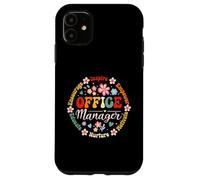 Retro Office Manager Appreciation - Cute School Admin Staff Case for iPhone 11