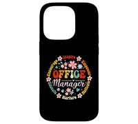 Retro Office Manager Appreciation - Cute School Admin Staff Case for iPhone 14 Pro