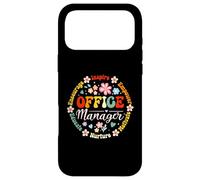 Retro Office Manager Appreciation - Cute School Admin Staff Case for iPhone 17 Pro Max