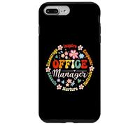 Retro Office Manager Appreciation - Cute School Admin Staff Case for iPhone 7 Plus/8 Plus