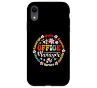 Retro Office Manager Appreciation - Cute School Admin Staff Case for iPhone XR