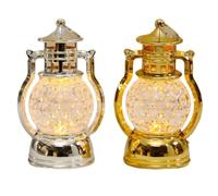 Retro Oil LED Wind Lamp - Vintage Horse Lantern for Christmas & Ideal for Home Decor, Gifts, Creating Cozy Moods.(Silver)