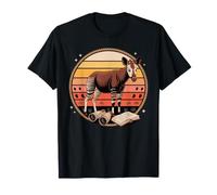 Retro Okapi Zoo Lover Forest Giraffe Wildlife T-Shirt