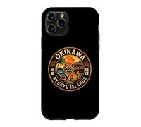 Retro Okinawa Shisa Lion Travel Ryukyu Islands Souvenir Case for iPhone 11 Pro