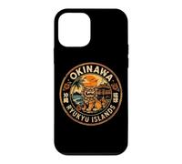 Retro Okinawa Shisa Lion Travel Ryukyu Islands Souvenir Case for iPhone 12 mini