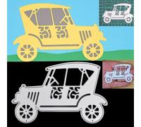 Retro Old Deco Style Car Metal Cutting Die, Car, Stencil, Card Making, Scrapbooking, Paper Crafts C9