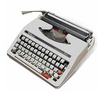 Retro Old Fashioned Manual Typewriter,Traditional Portable Manual Typewriter,Vintage Typewriter For A Nostalgic Flow,Available In Two Colors