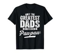 Retro Only The Greatest Dad Get Promoted to Pawpaw T-Shirt