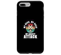 Retro Opossum Anxiety Attack Humor Psychiatrists Case for iPhone 7 Plus/8 Plus