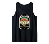 Retro Orienteering Solves Most of My Problems Fun Navigator Tank Top