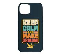 Retro Origami Case for iPhone 15 Plus