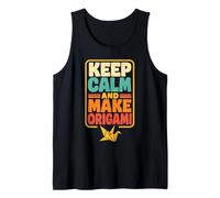 Retro Origami Tank Top
