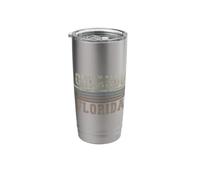 Retro Orlando Florida Stainless Steel Insulated Tumbler