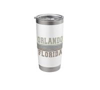 Retro Orlando Florida Stainless Steel Insulated Tumbler