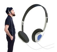 Retro Over-Ear Earphones Vintage, Stereo Sound, Comfortable