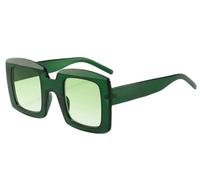 RETRO OVERSIED Sunglasses Travel Red Green Vintage Men's Sunglasses Fishing Golf Driving Mountainering Outdoor Sports Sunglasses-greed