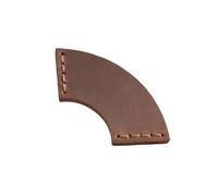 Retro Page Marker PU Leather Bookmarks Fan Shaped Page Marker Simple Book Markers Reading Supplies Pu Leather Bookmarks Fan Shaped Creative Markers for Women Men