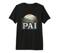 Retro Pai Landscape Vintage Souvenir Premium T-Shirt