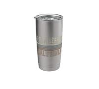 Retro Palm Desert California Stainless Steel Insulated Tumbler