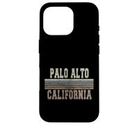 Retro Palo Alto California Case for iPhone 16 Pro