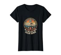 Retro Paramedic EMS Ambulance Funny First Responder Value Graphic T-Shirt, Women, Black, S