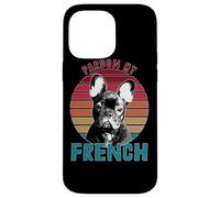 Retro Pardon My Frenchie Shirt Dog Lover French Bulldog Case for iPhone 14 Pro Max