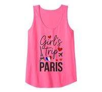 Retro Paris Girls Trip Vacay Fabulous Vacation Sisters Moms Tank Top