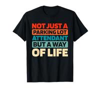Retro Parking Management - Vintage Parking Lot Attendant T-Shirt