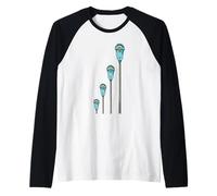 Retro Parking Meter Raglan Baseball Tee
