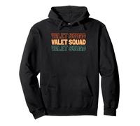 Retro Parking Service Squad - Car Vintage Valet Attendant Pullover Hoodie