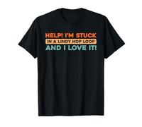 Retro Partner Dance Lindy Hop - Jazz Vintage Swing Dance T-Shirt