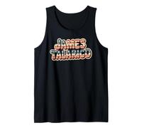 Retro Patriotic Name James Talarico Texas Flag Style Tank Top