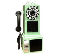 Retro Payphone, 1950's Style Corded Telephone, Vintage Home Decor with Classic Look
