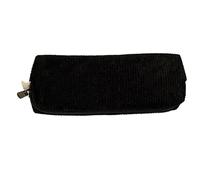 Retro Pencil Bag, Large Capacity Corduroy Stationery Pouch, Plush Soft Design, Multipurpose for Pens, Markers, and Erasers, Ideal for School and Office Use, 7.87x2.76x1.97 Inches