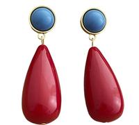 Retro Pendant Earrings with Elegant Teardrop Design Unique Dangle Earrings Suitable for Women Accessories Collection Party Ear Accessories