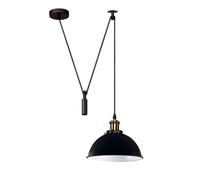 Retro Pendant Light In 2M Industrial Style Loft Ceiling Light Made Of Metal