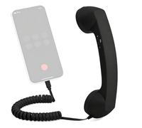 Retro Phone Hand Set - Retro Type-C Classic Comfortable Electronics Accessories - Old Phone Receiver | Travel for Home, Kitchen, Bedside, Bathroom, Bed, Desk, Living Room, School, Hospital