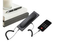 Retro Phone Handset, C-Type Wired Plug-in Landline, with Noise-Canceling Microphone Retro Handset, for House Business Workplace School Classroom Decor Video Conferencing