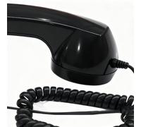 Retro Phone Handset - Classic Landline Receiver, Vintage Telephone Handle with Curved Design, Resin Phone Handset with Comfortable Grip, Retro Communication Accessory and Nostalgic Style